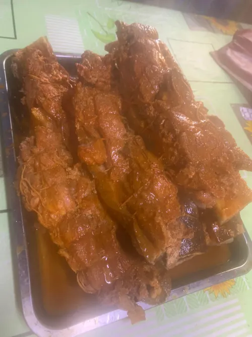 Arrollado casero recién preparado